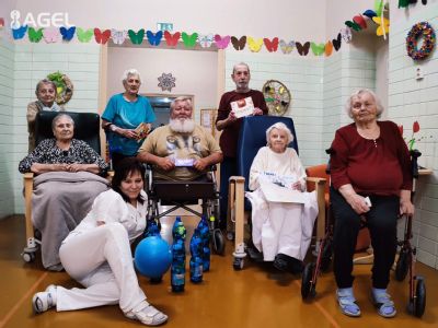 Klienti na oddělení sociálních lůžek v Nemocnici AGEL Louny poměřili síly na bowlingovém turnaji